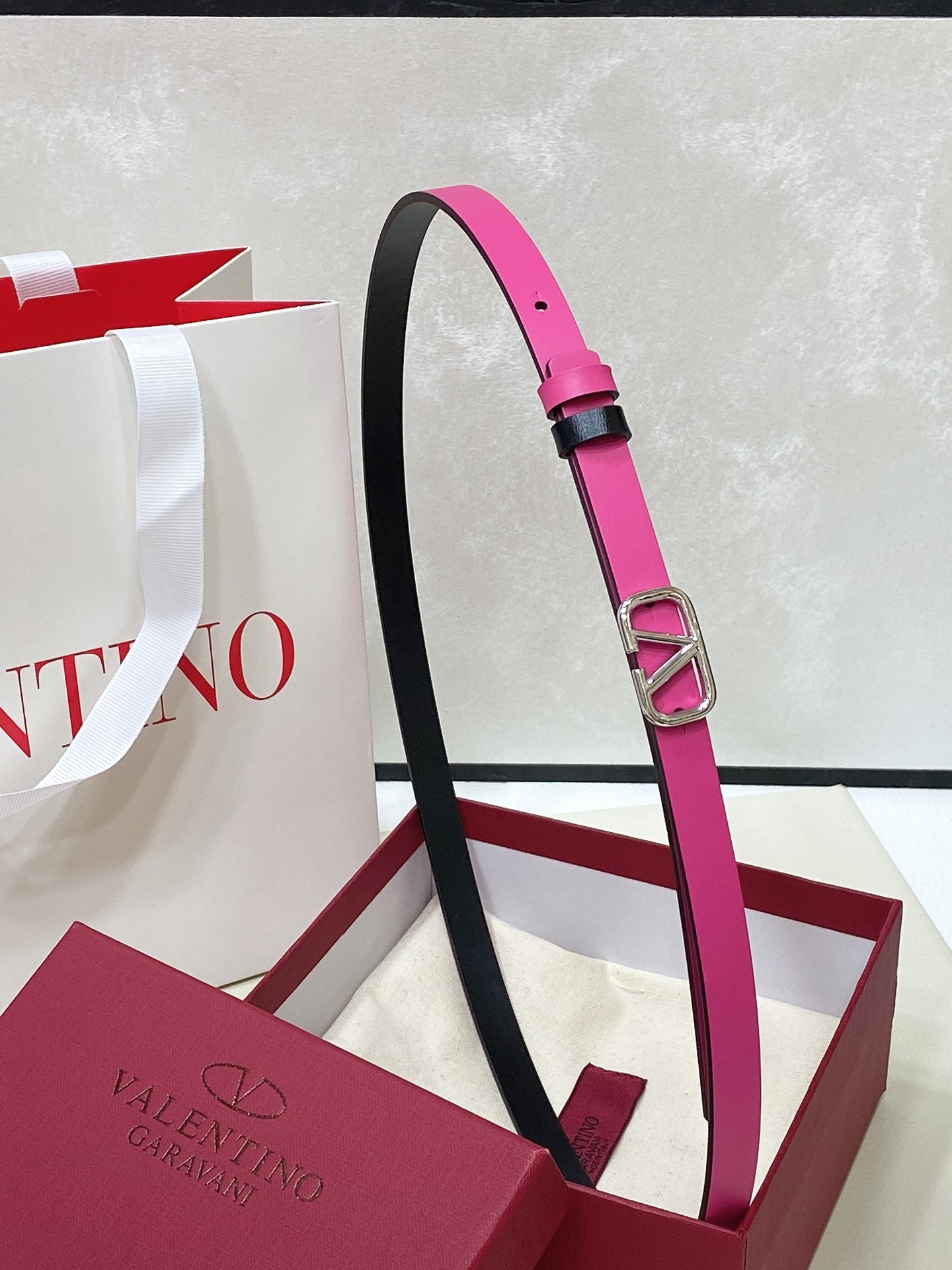 Valentino Leather Belts 1:1 Mirror Version