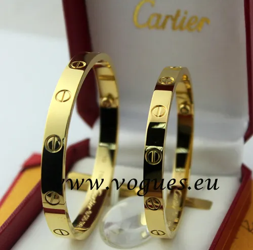 Cartier Couple Bracelet Yellow Gold B6041001 (New Version – Prevent Screws Fall Out)