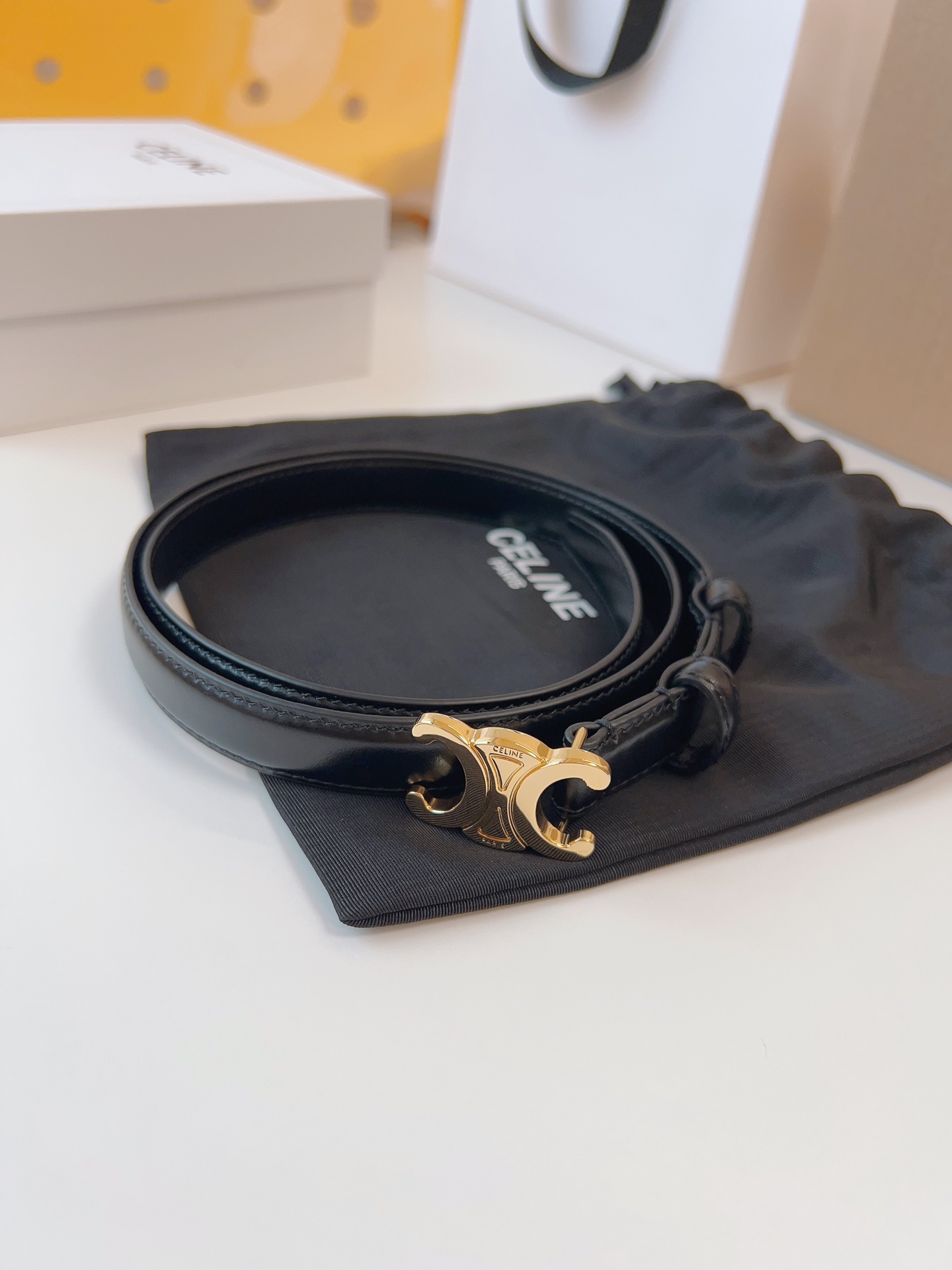 Celine Leather Belts 1:1 Mirror Version