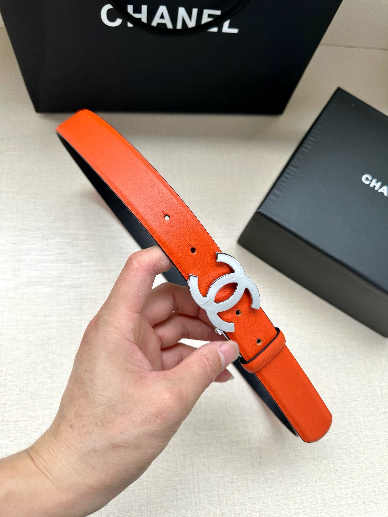 Chanel Leather Belts 1:1 Mirror Version