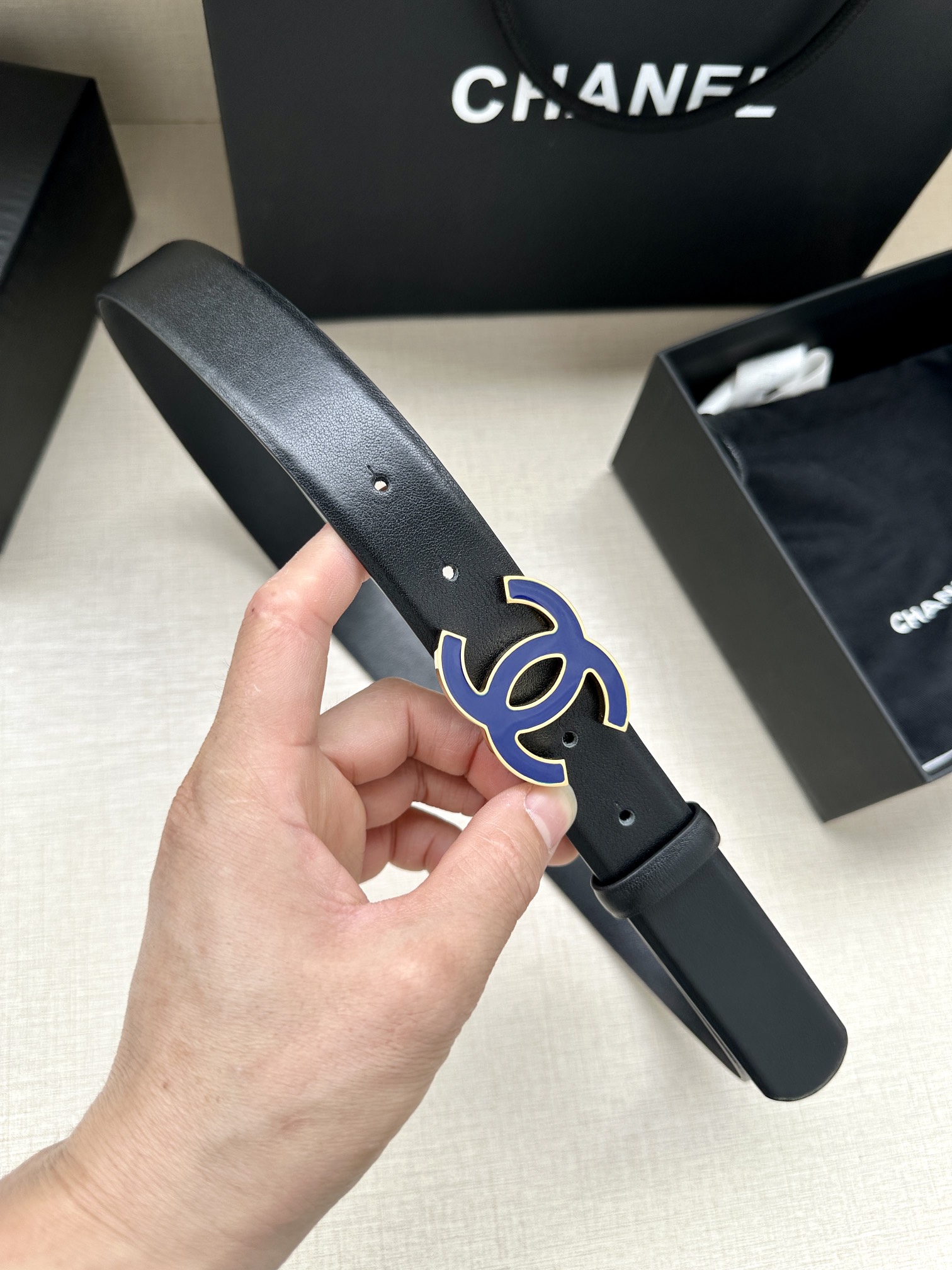 Chanel Leather Belts 1:1 Mirror Version