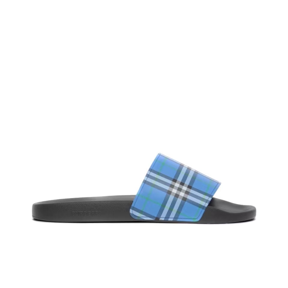 Burberry Check Printing Leisure And Comfort Shoes Sandal (Replica)