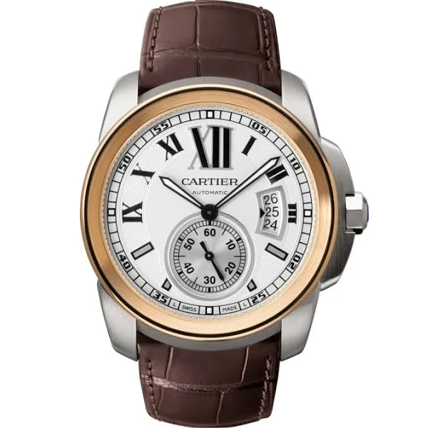 CARTIER CALIBRE ROSE GOLD MIX 42mm