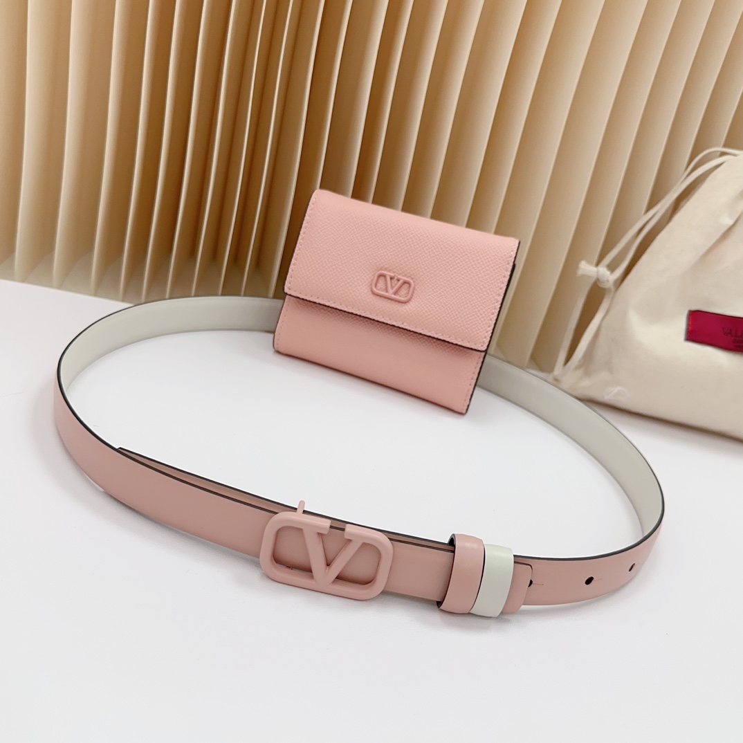 Valentino Leather Belts 1:1 Mirror Version