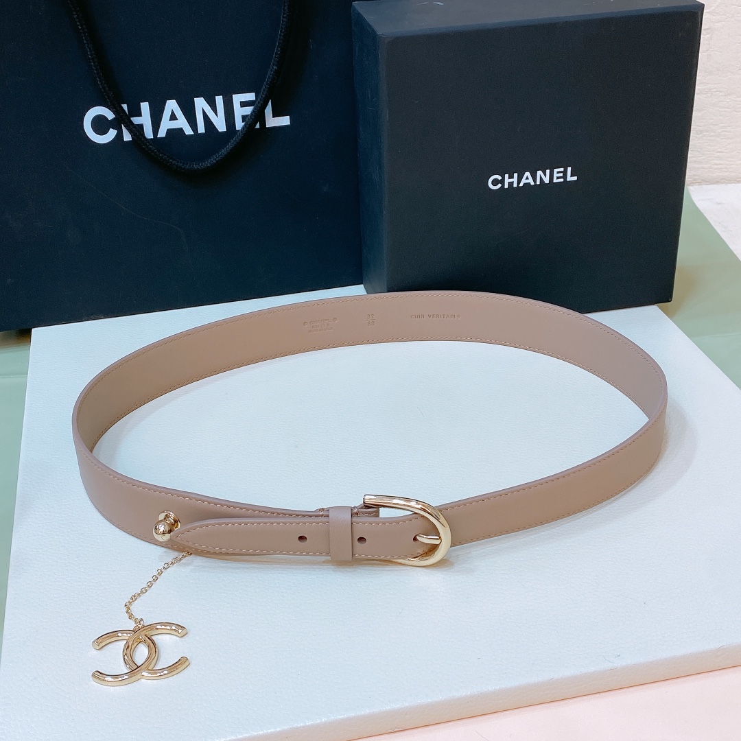 Chanel Leather Belts 1:1 Mirror Version