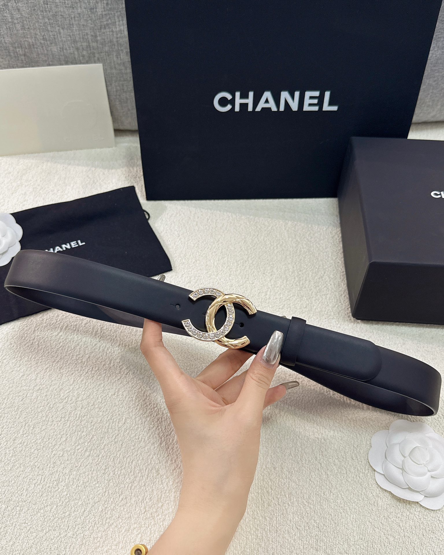 Chanel Leather Belts 1:1 Mirror Version