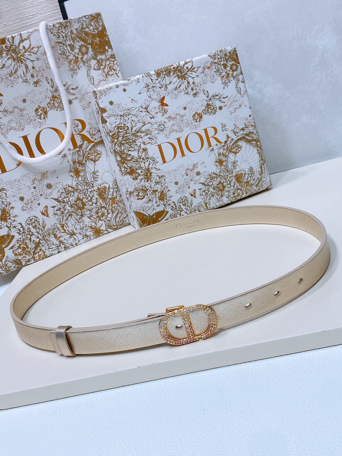 Dior Leather Belts 1:1 Mirror Version