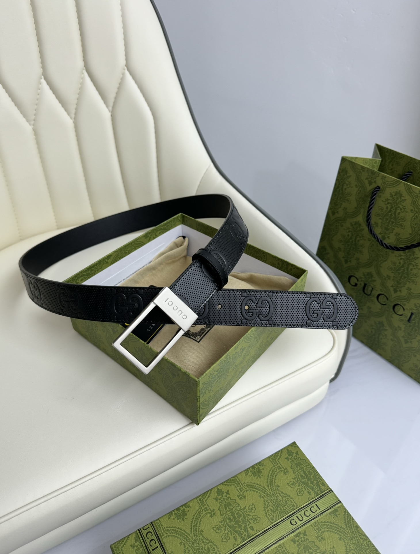 Gucci Leather Belts 1:1 Mirror Version