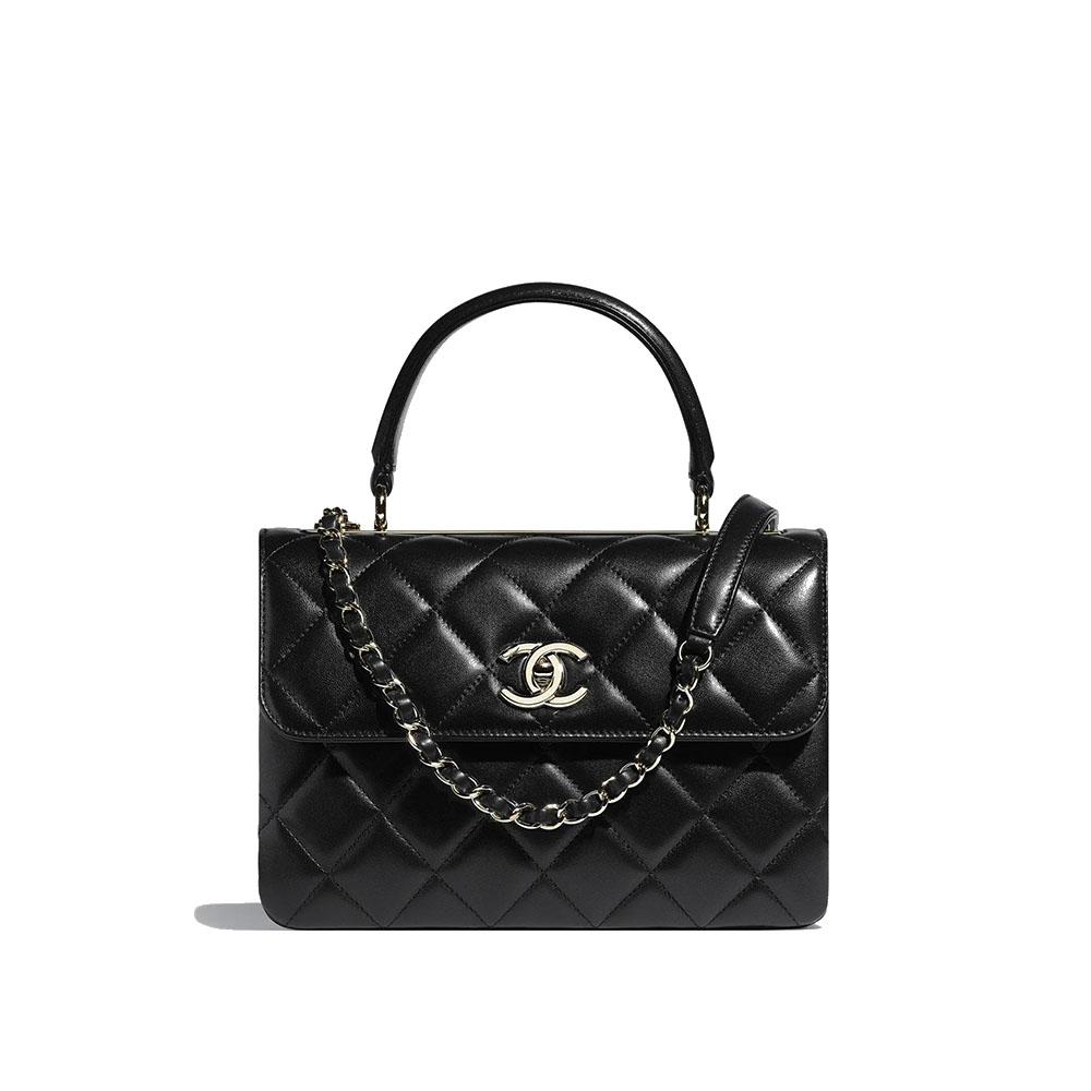 Chanel Flap Bag Trendy CC With Top Handle Shoulder Bag (Replica)