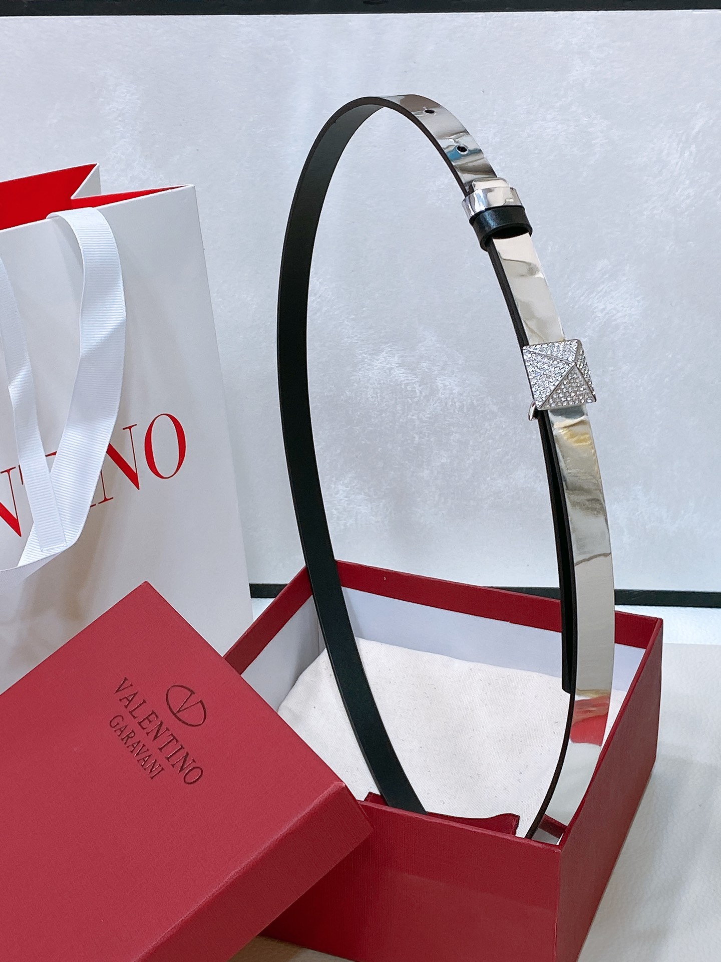 Valentino Leather Belts 1:1 Mirror Version