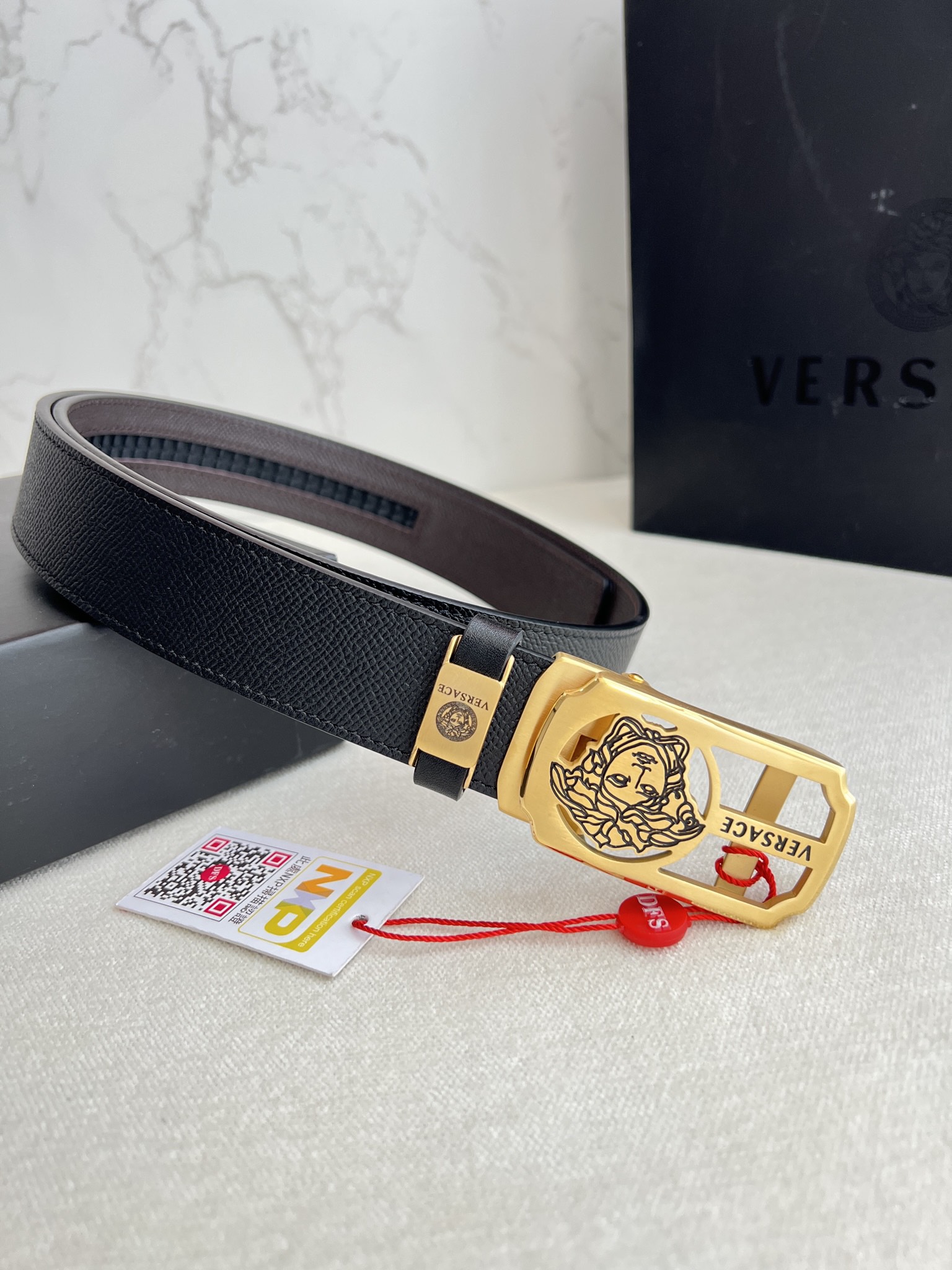Versace Leather Belts 1:1 Mirror Version