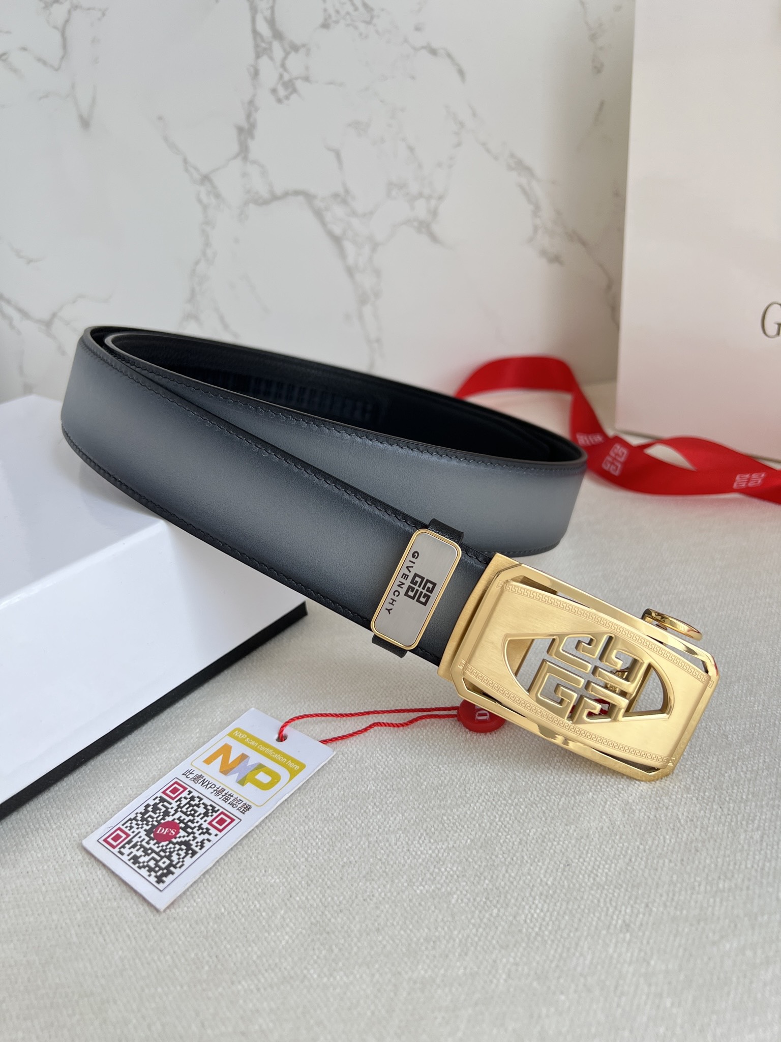 Givenchy Leather Belts 1:1 Mirror Version