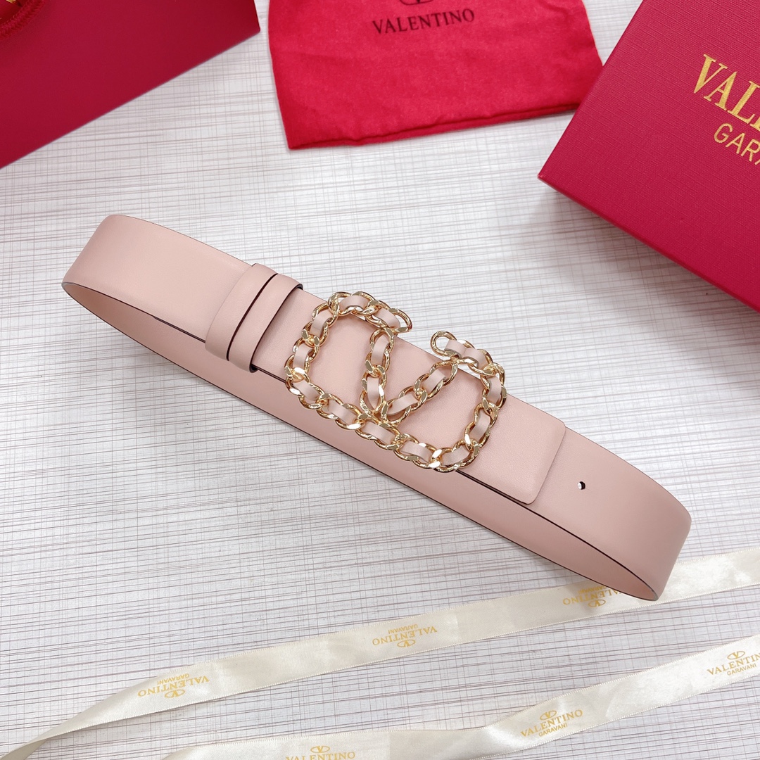 Valentino Leather Belts 1:1 Mirror Version