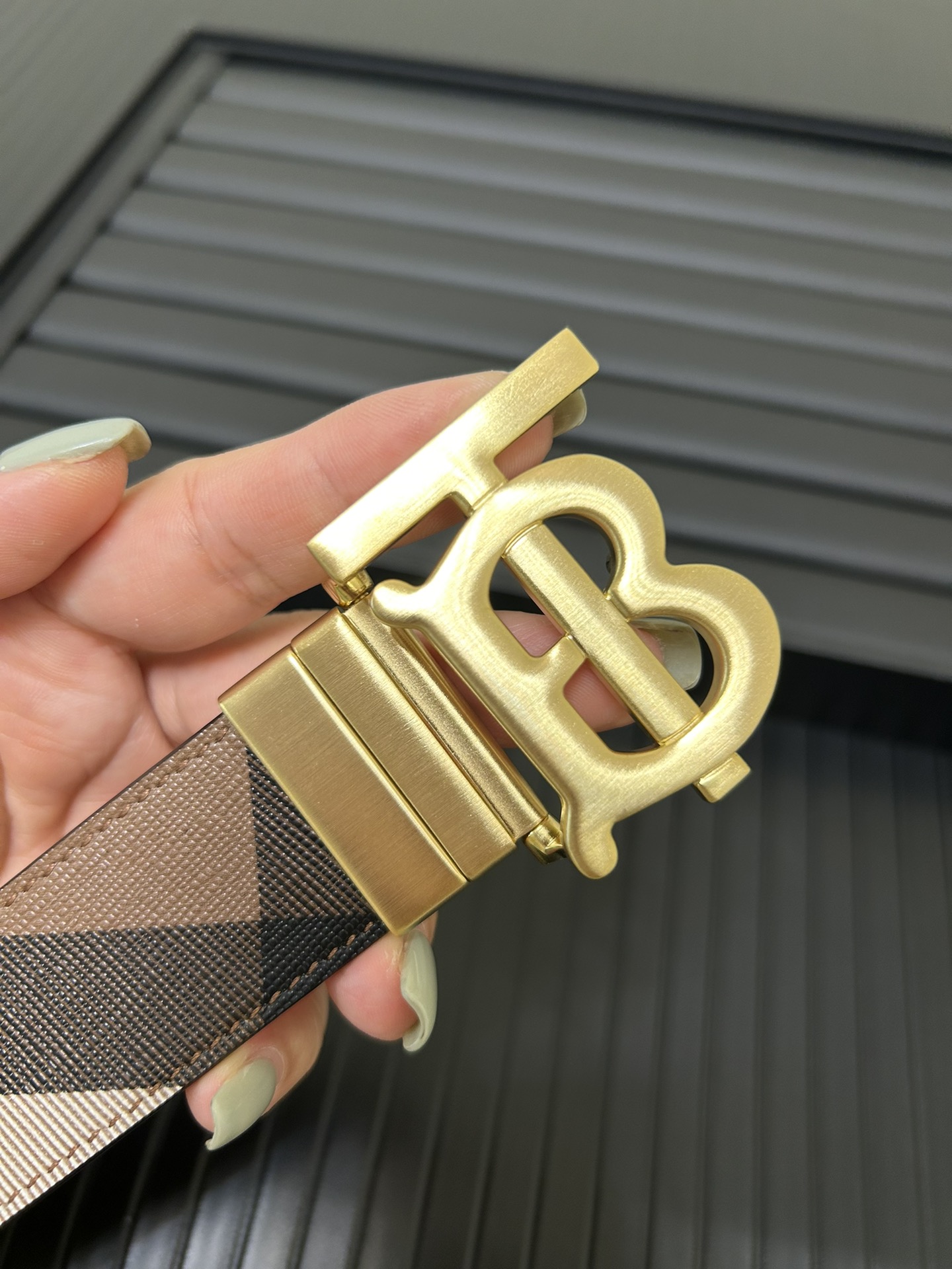 Burberry Leather Belts 1:1 Mirror Version