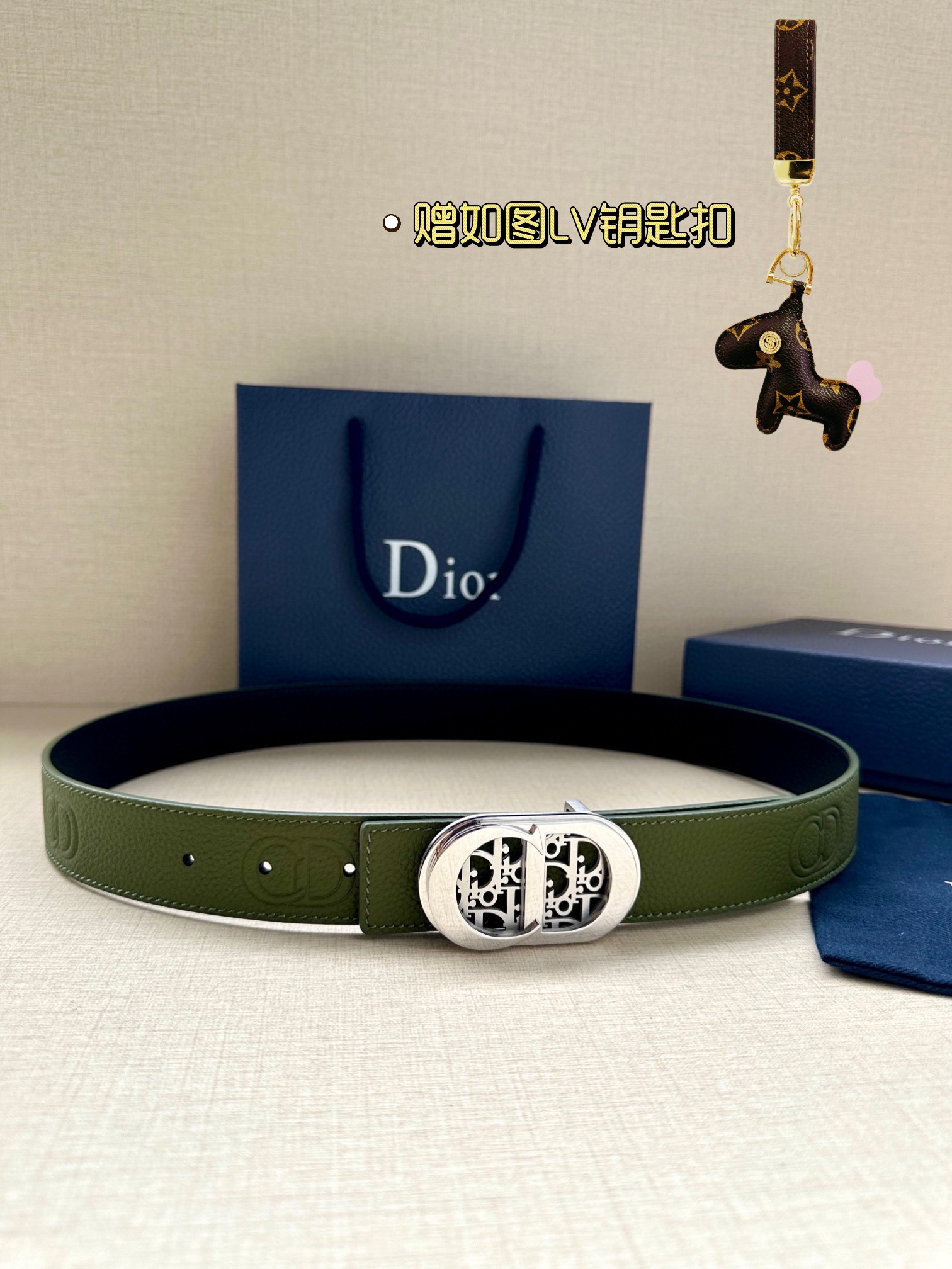 Dior Leather Belts 1:1 Mirror Version