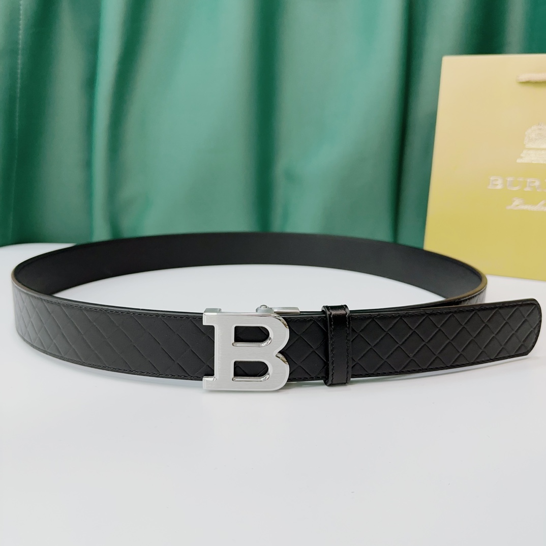 Burberry Leather Belts 1:1 Mirror Version