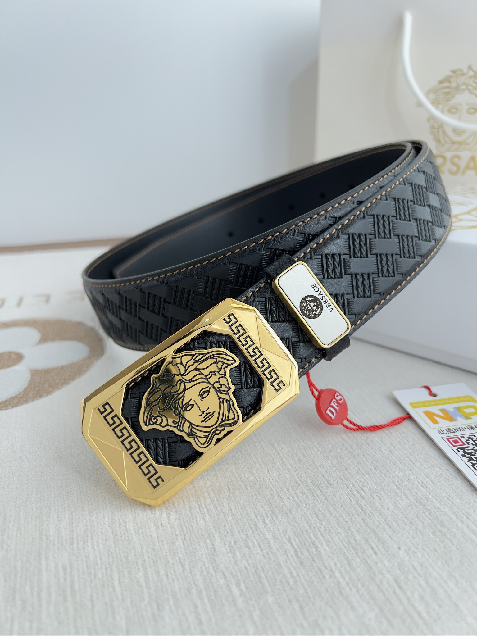 Versace Leather Belts 1:1 Mirror Version