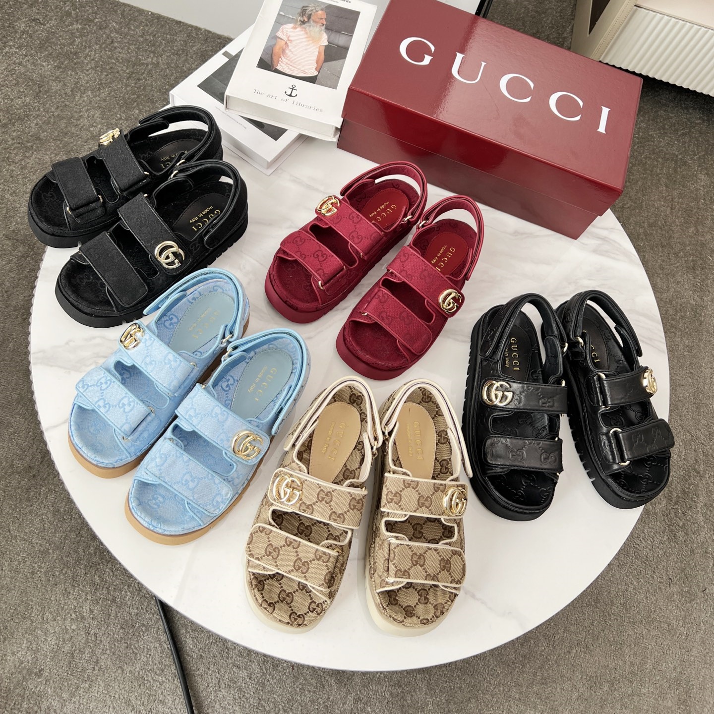 Gucci Shoes Latest Thick Bottom Women's Sandals