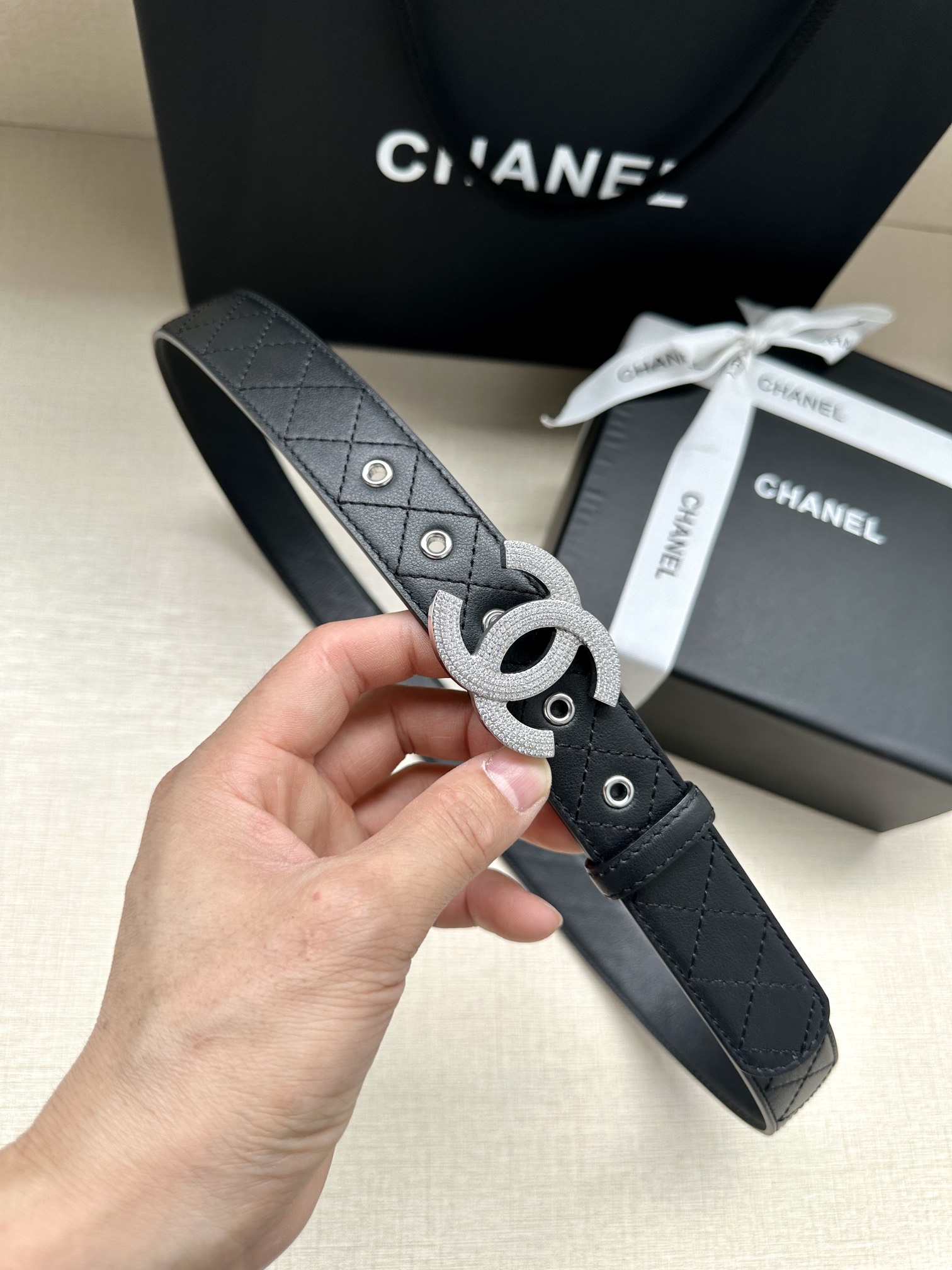 Chanel Leather Belts 1:1 Mirror Version