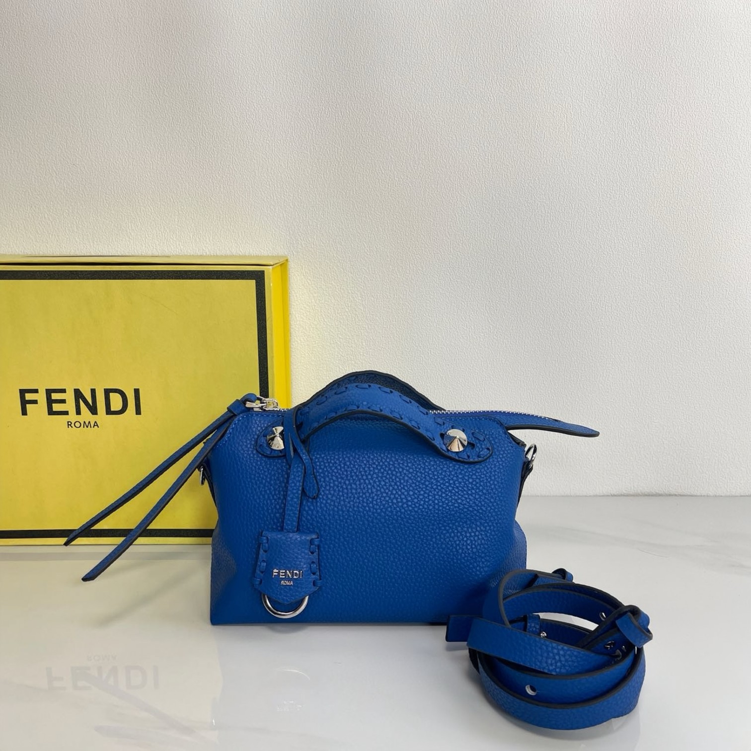 Fendi Bag By The Way Selleria Top Handle Bag 8876