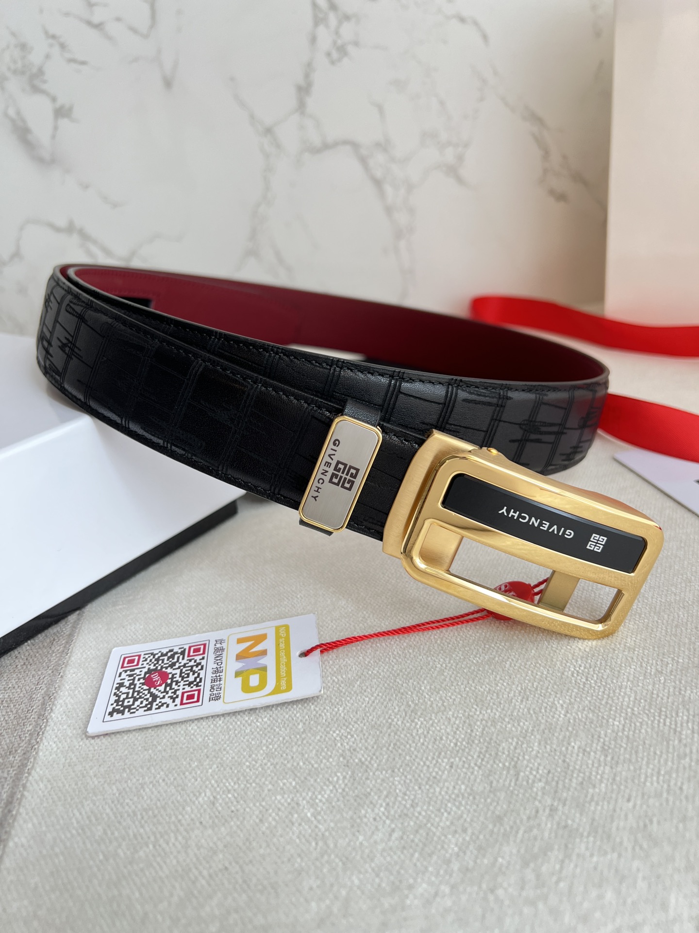 Givenchy Leather Belts 1:1 Mirror Version