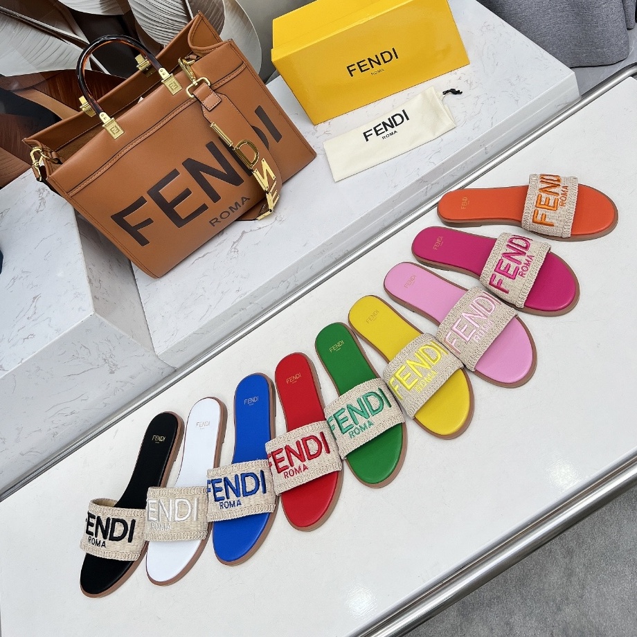 Fendi Shoes Latest summer women's slippers