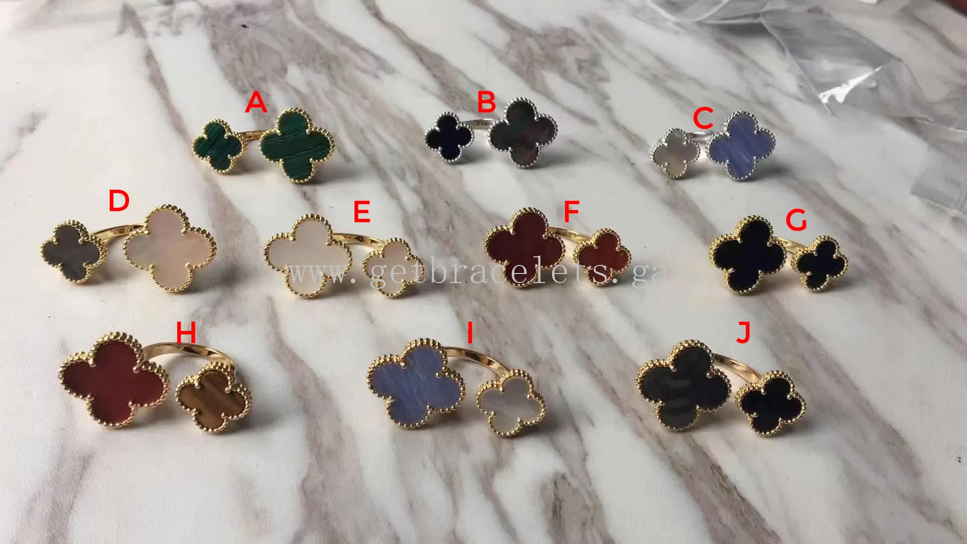 Van Cleef & Arpels Magic Alhambra Between the Finger Rings