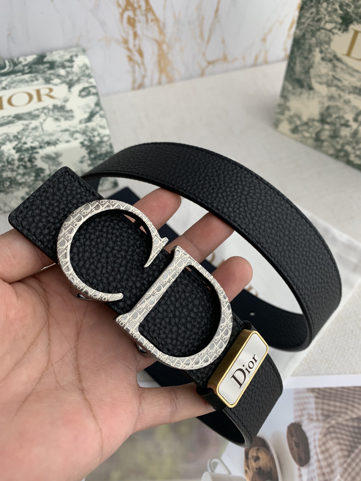 Dior Leather Belts 1:1 Mirror Version