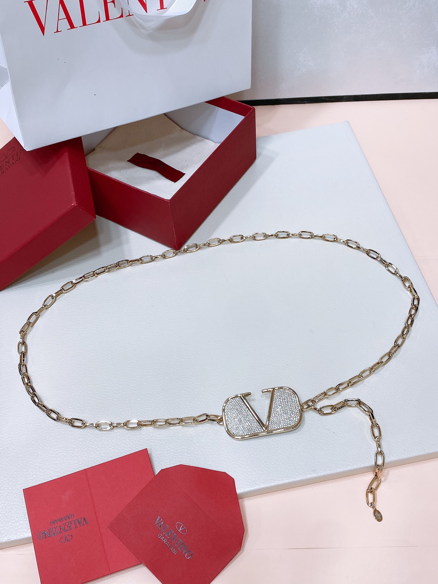 Valentino Leather Belts 1:1 Mirror Version