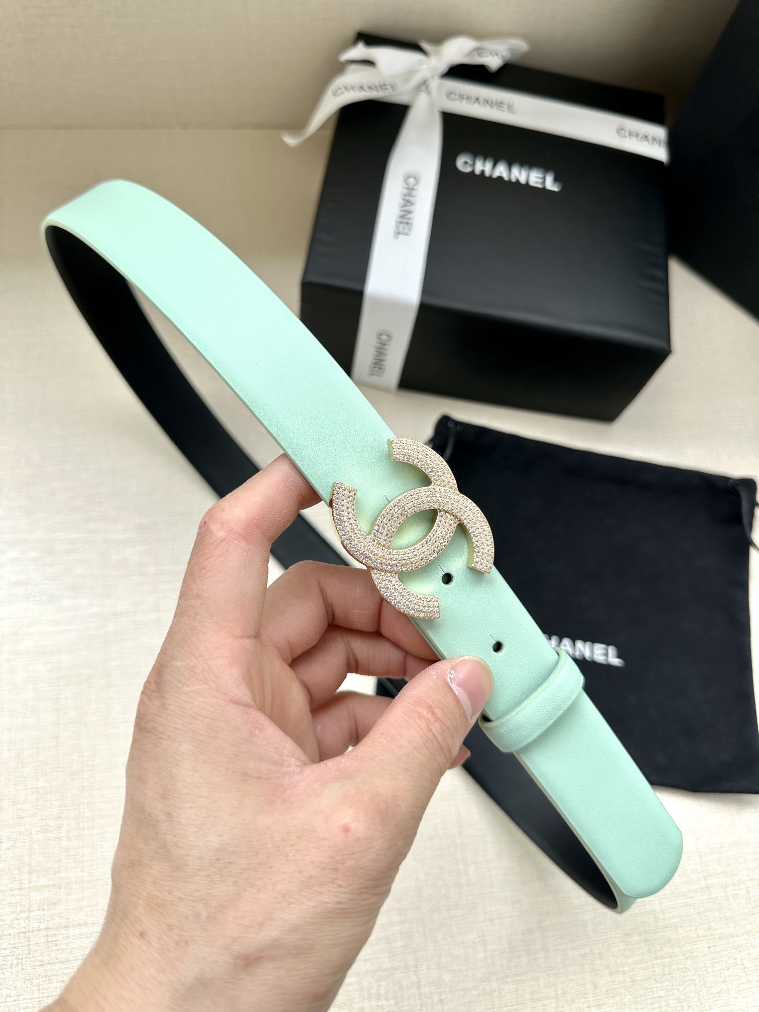 Chanel Leather Belts 1:1 Mirror Version