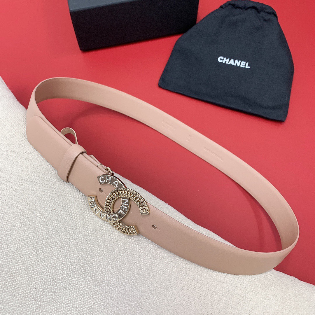 Chanel Leather Belts 1:1 Mirror Version