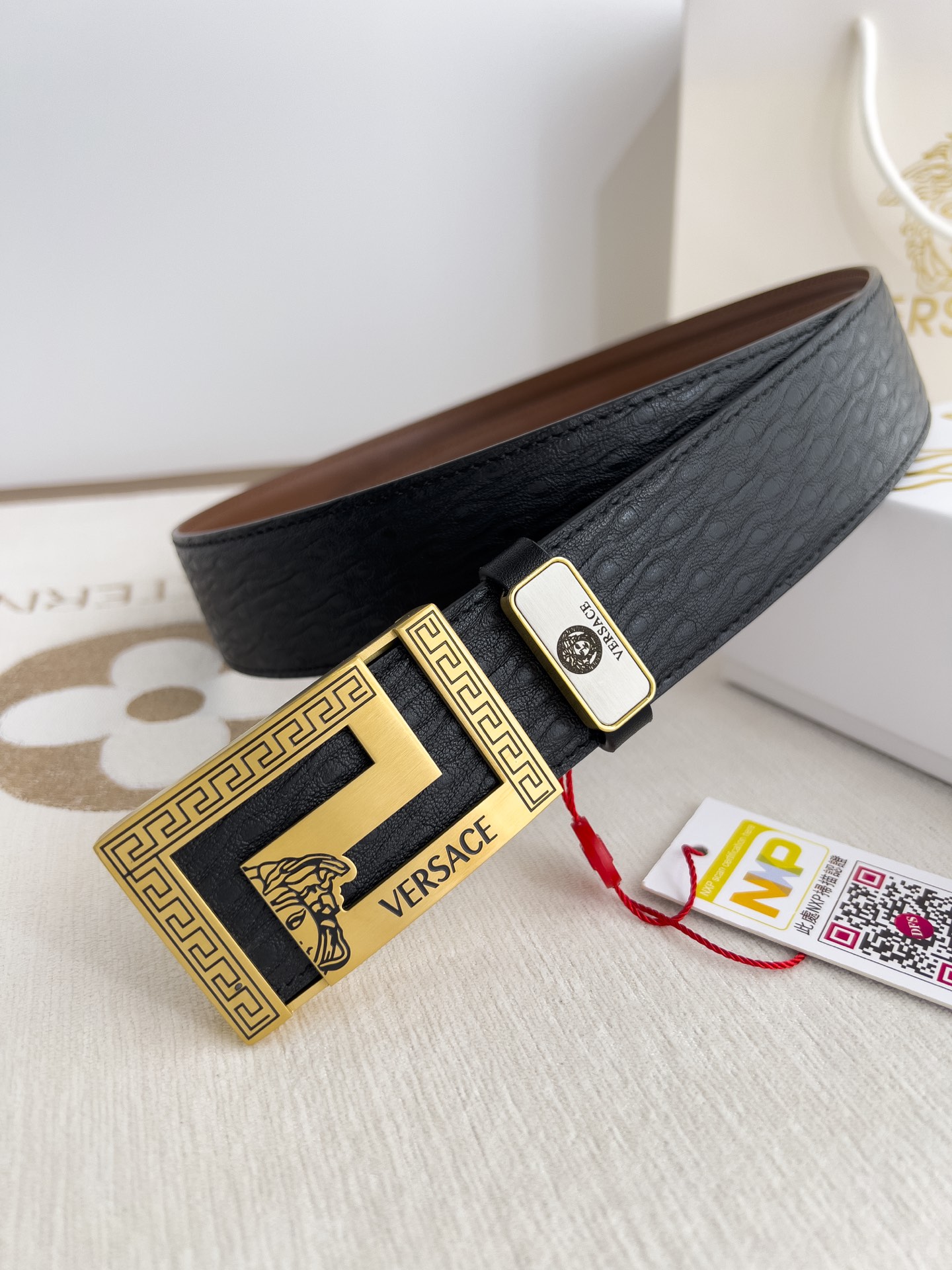 Versace Leather Belts 1:1 Mirror Version