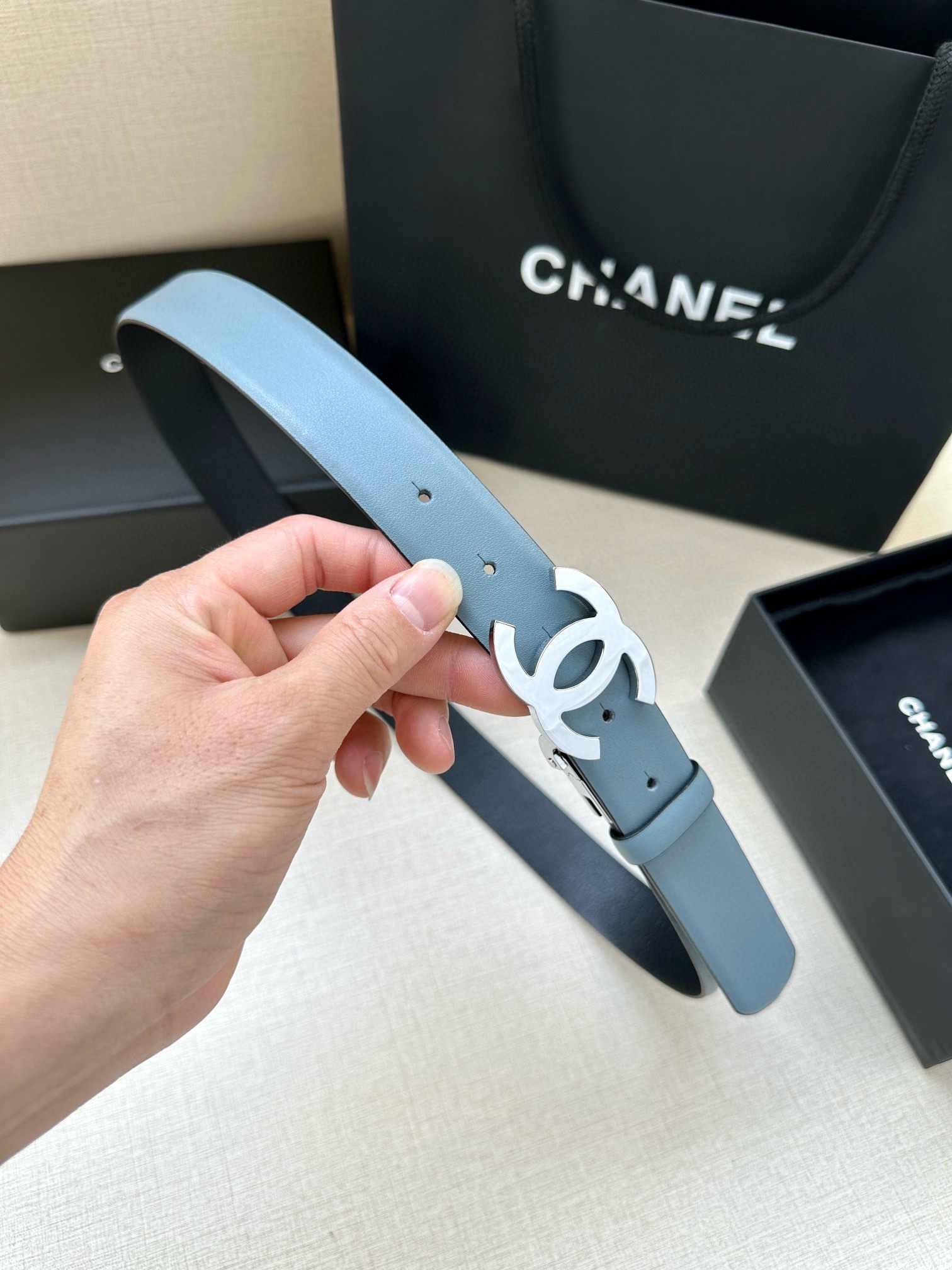 Chanel Leather Belts 1:1 Mirror Version