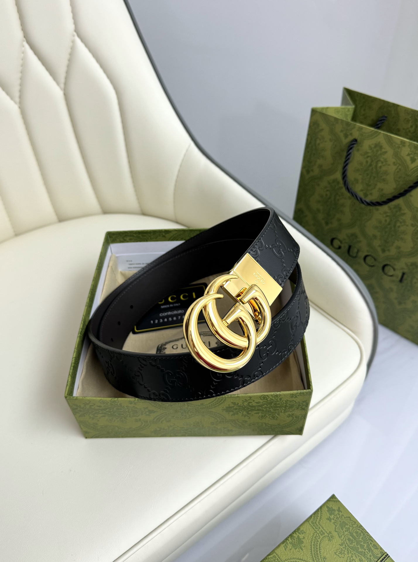 Gucci Leather Belts 1:1 Mirror Version