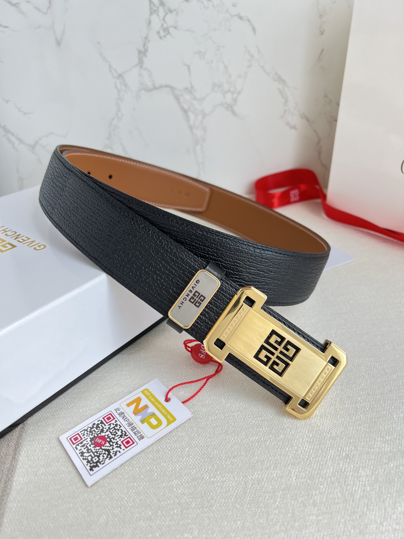 Givenchy Leather Belts 1:1 Mirror Version