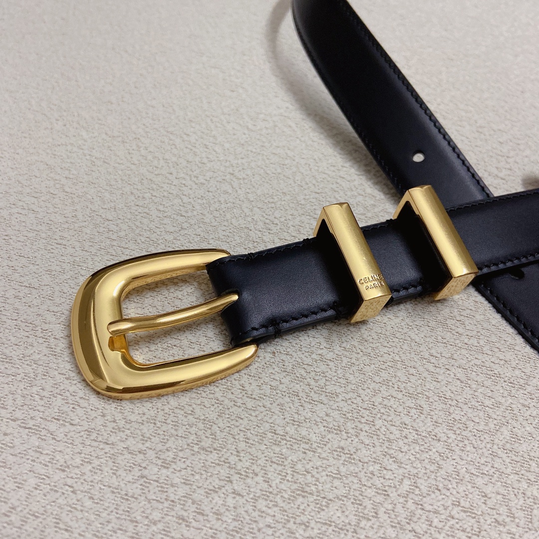 Celine Leather Belts 1:1 Mirror Version