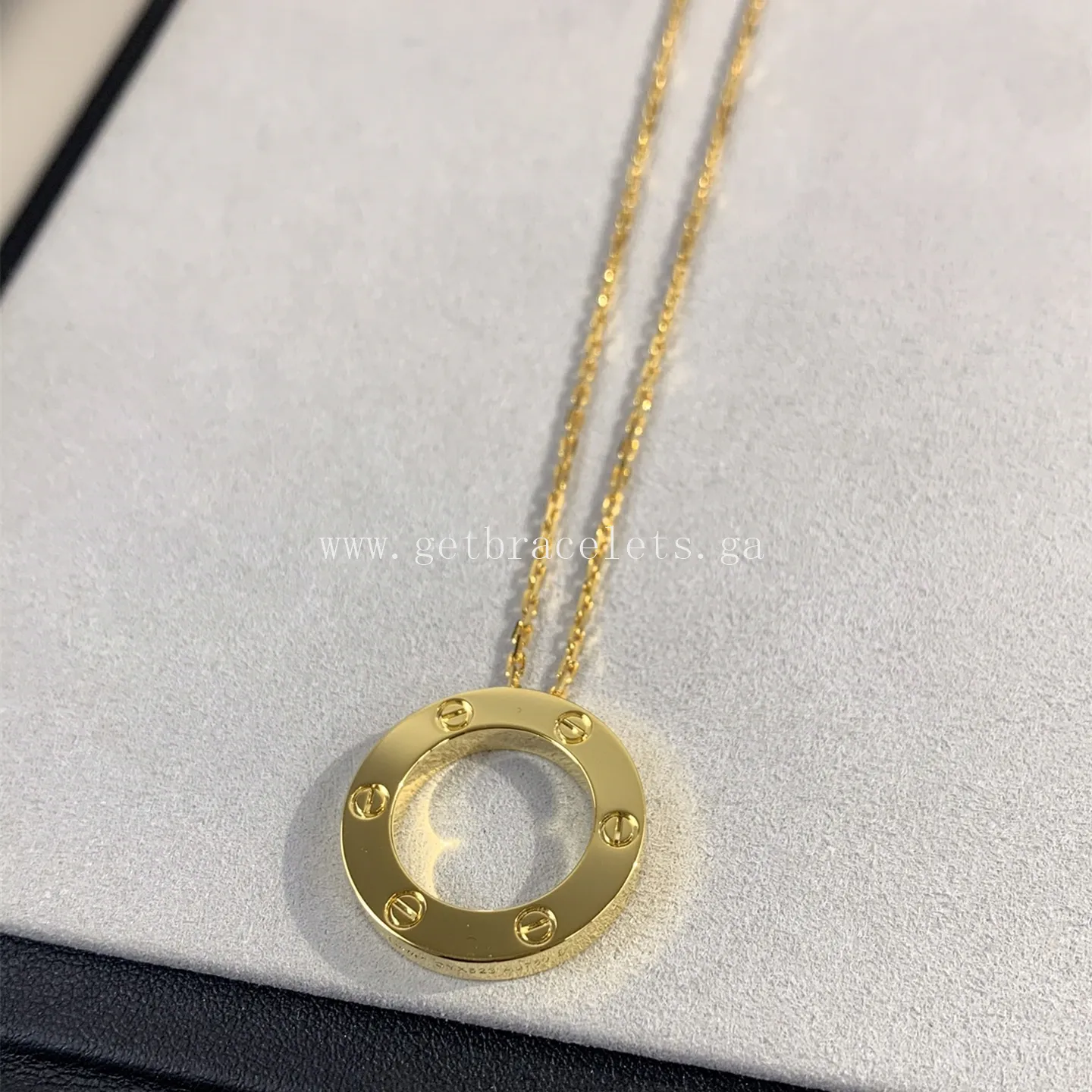 Cartier Love Necklace Yellow Gold
