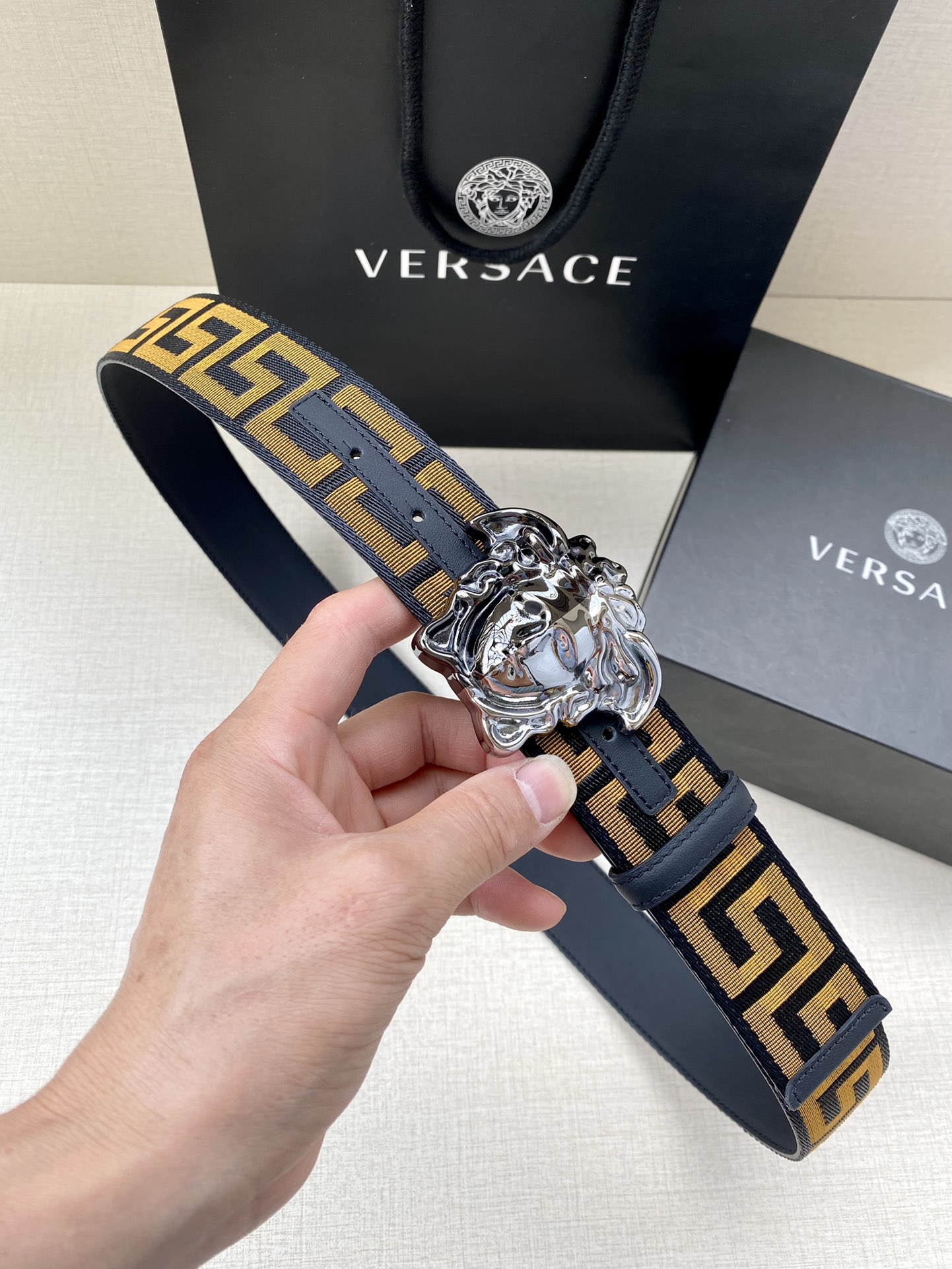 Versace Leather Belts 1:1 Mirror Version