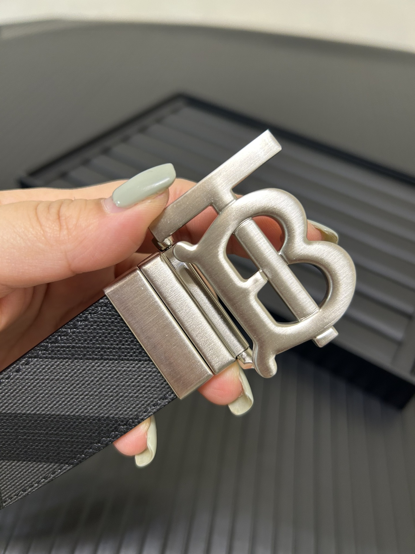 Burberry Leather Belts 1:1 Mirror Version