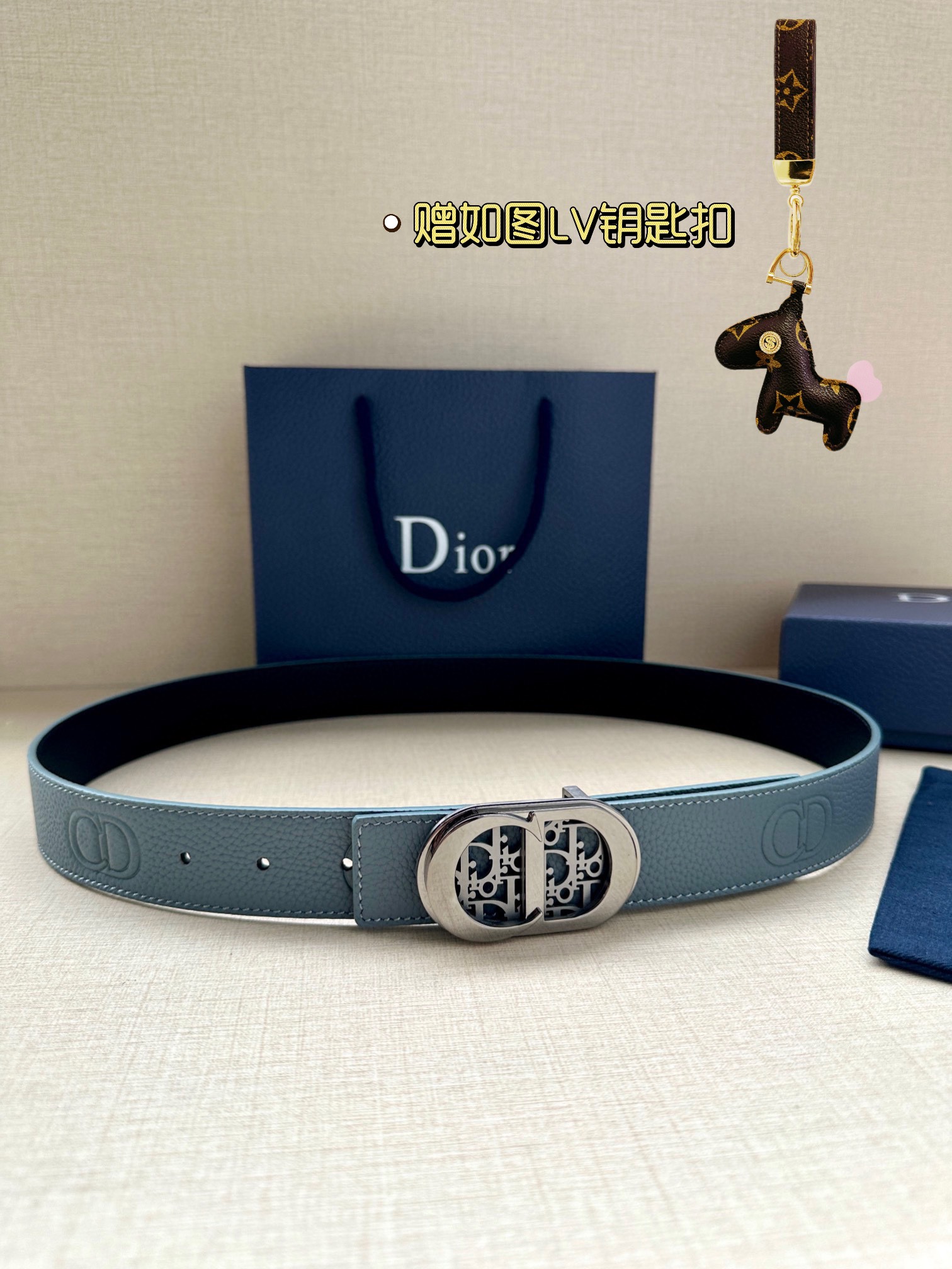 Dior Leather Belts 1:1 Mirror Version