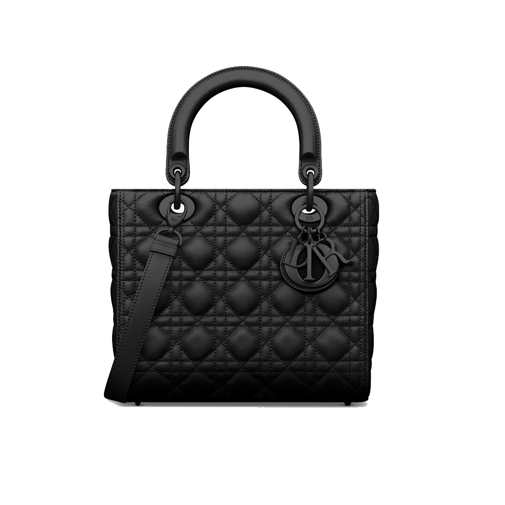 Dior The LADY DIOR Medium Bag-Matte cowhide leather(Replica)