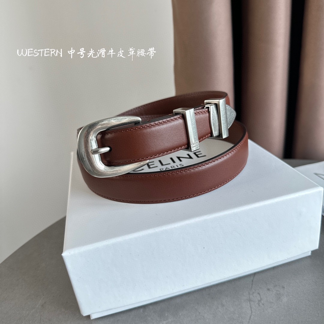 Celine Leather Belts 1:1 Mirror Version