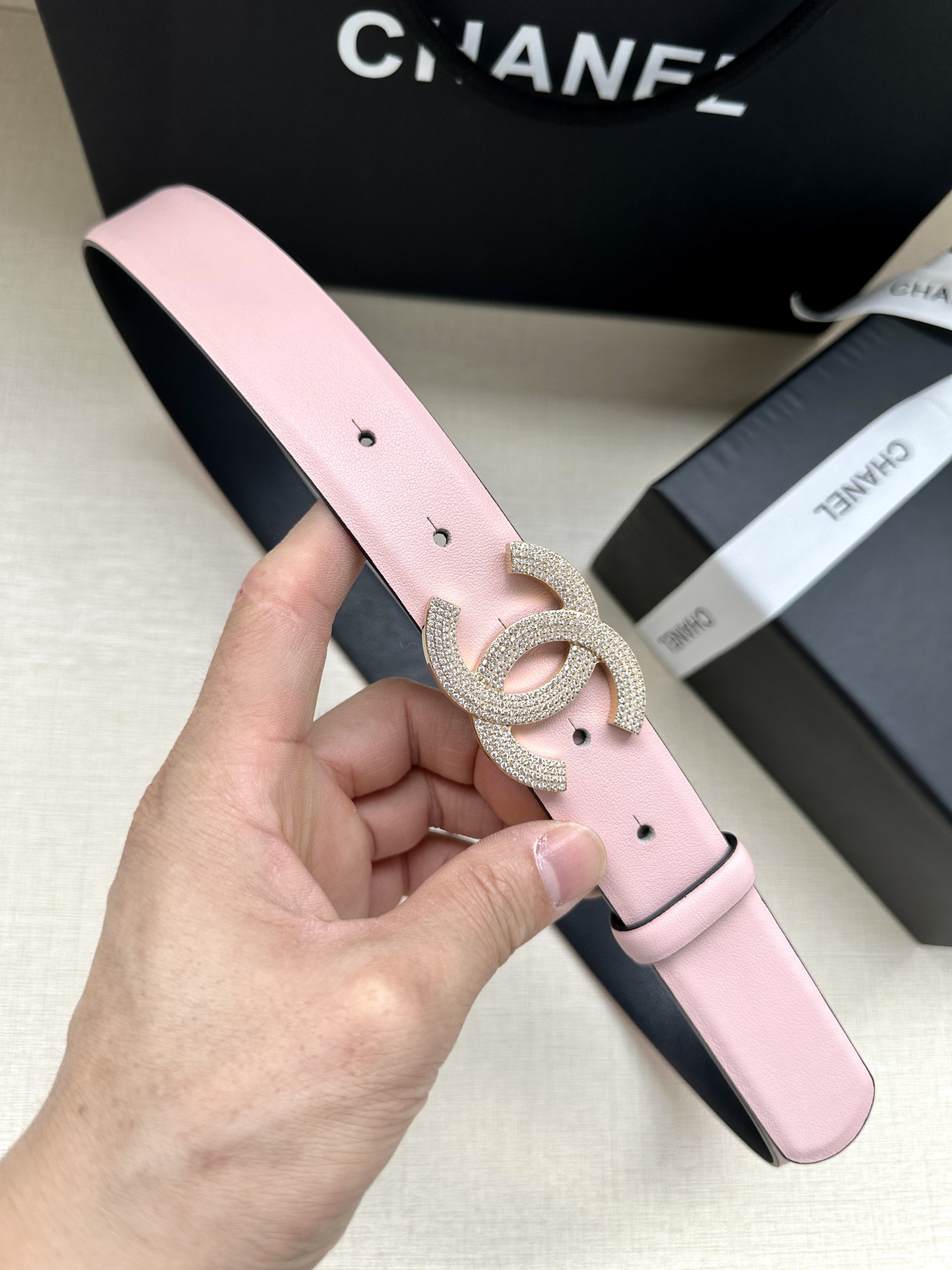 Chanel Leather Belts 1:1 Mirror Version