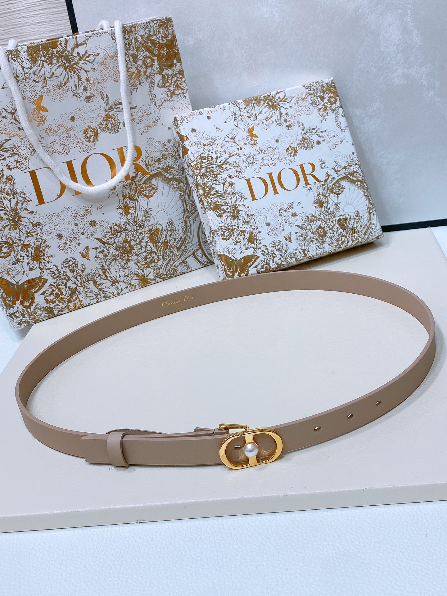 Dior Leather Belts 1:1 Mirror Version