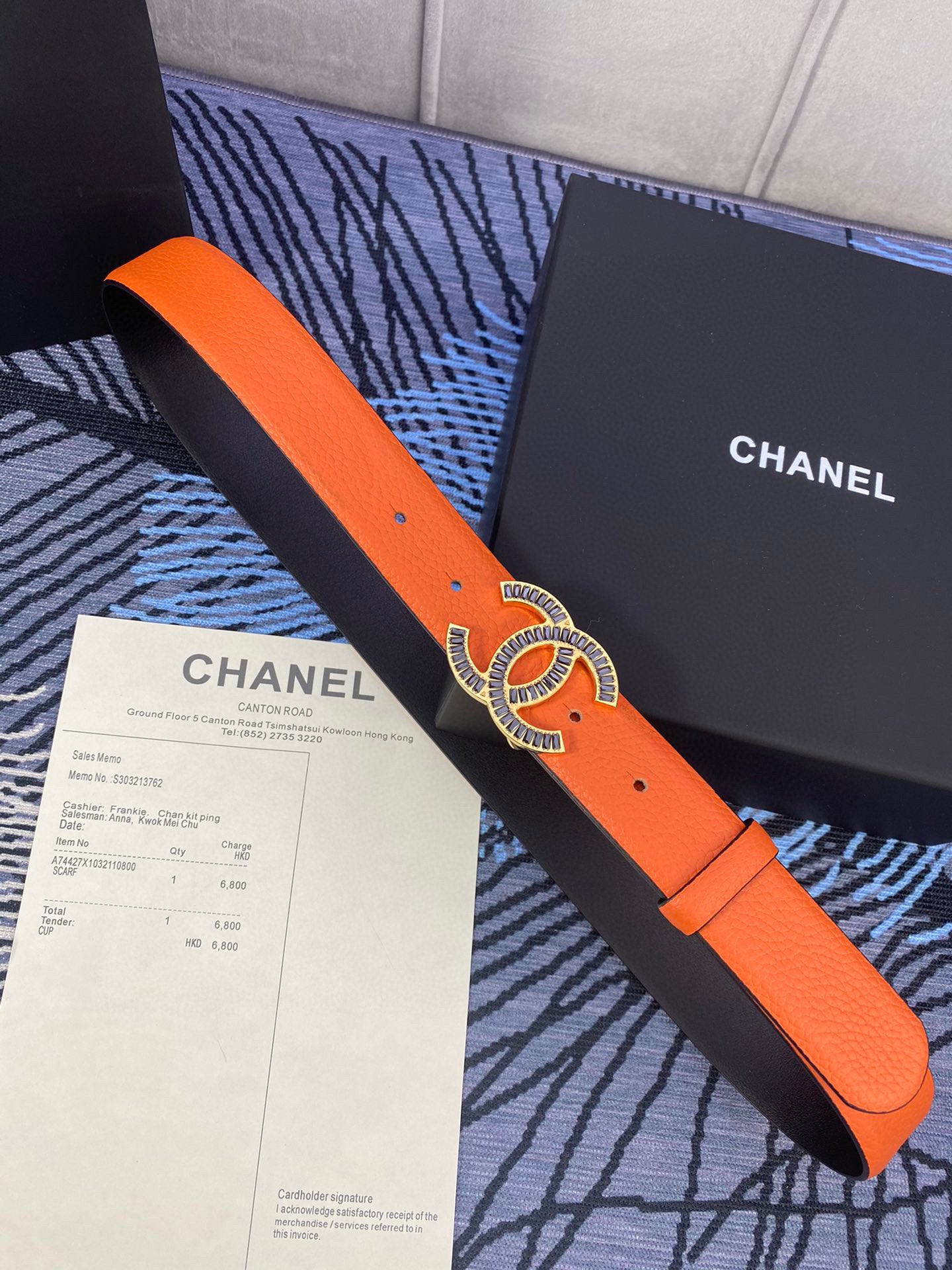 Chanel Leather Belts 1:1 Mirror Version