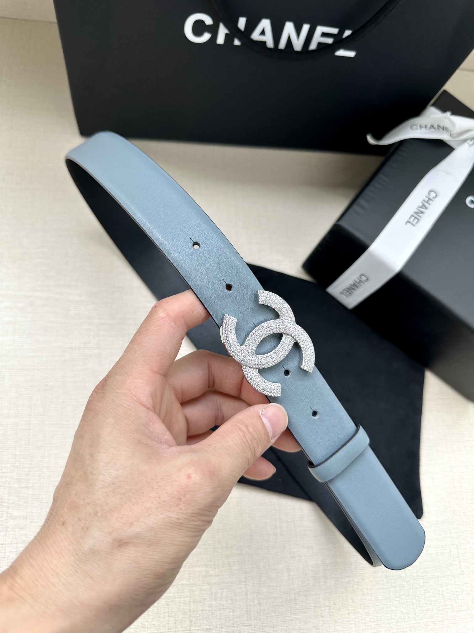 Chanel Leather Belts 1:1 Mirror Version