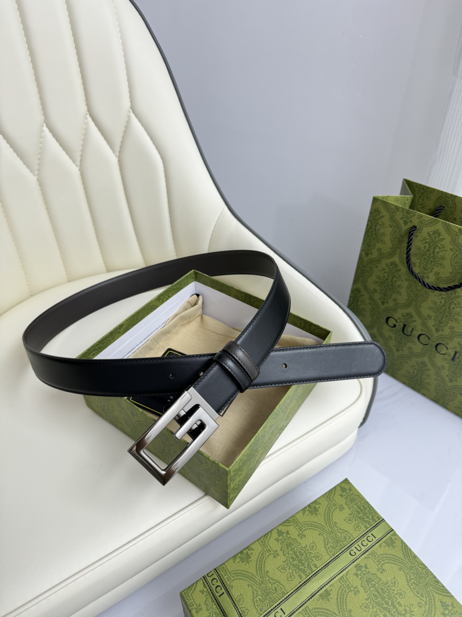 Gucci Leather Belts 1:1 Mirror Version