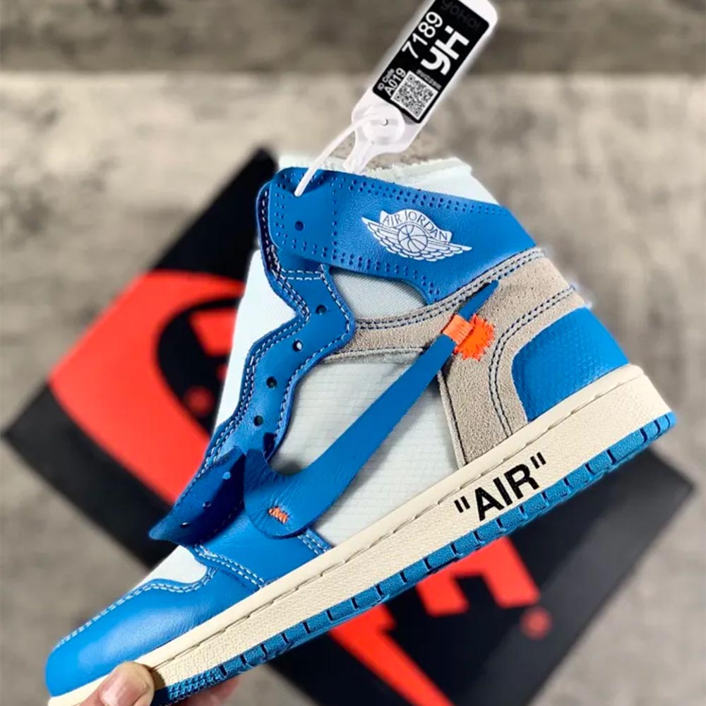 NIKE Air Jordan 1 x OFF-WHITE UNC 008 XM 063