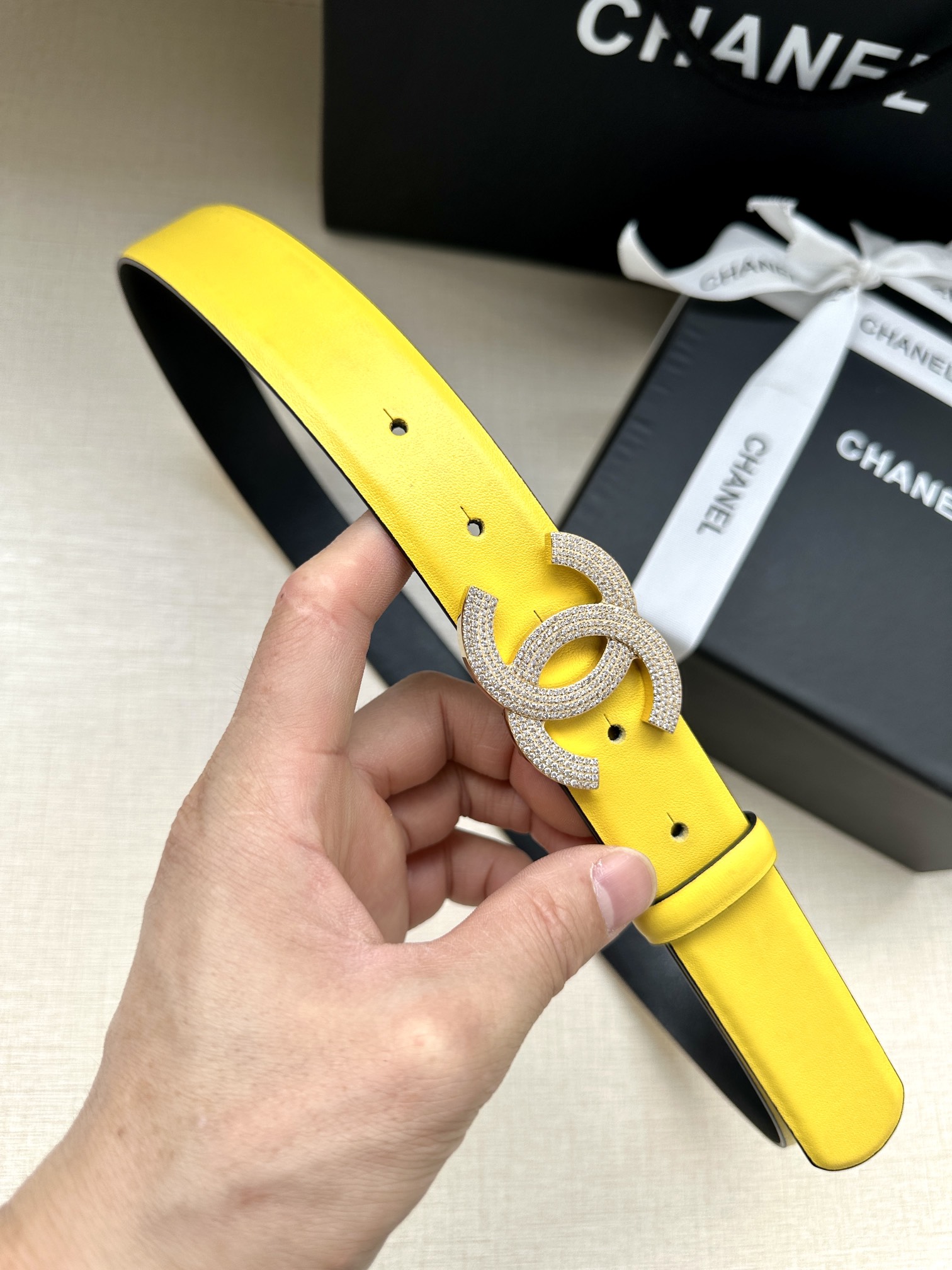 Chanel Leather Belts 1:1 Mirror Version