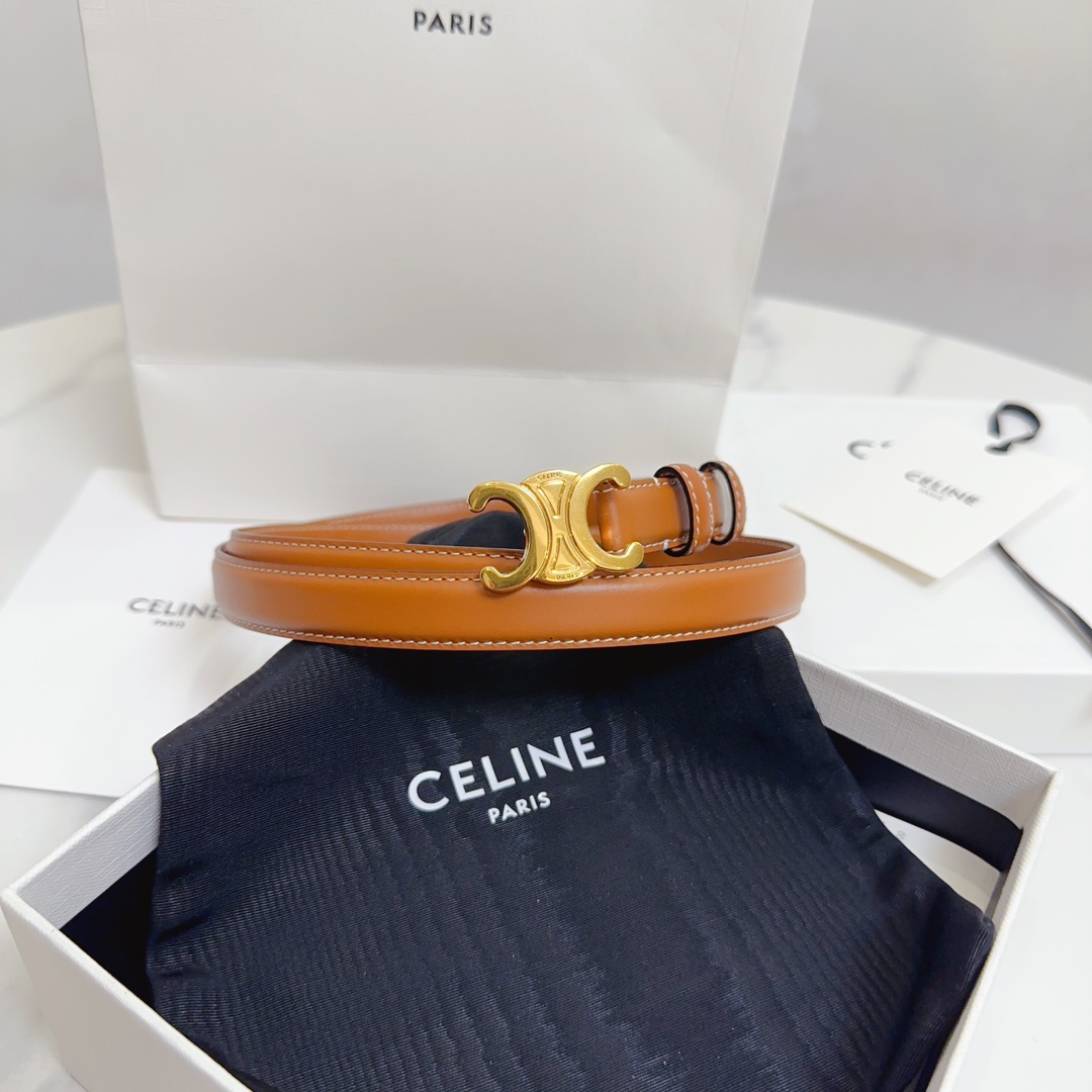 Celine Leather Belts 1:1 Mirror Version